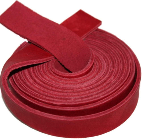 TOFL Genuine Top-Grain Leather Strap | 72 Inches Long | 3/4 Inch Wide | 1/8 Inch Thick (7-8 oz) | 1 Leather Strip for DIY Arts & Craft Projects, C...