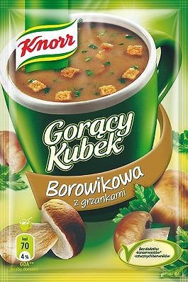 Knorr Goracy Kubek Borowikowa - Boletus Soup - Instant 5 x 14 g -...