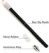 Penspinning Pens Travel Mod Pen Spinning Mods Spin Stick Nonslip Coated for Beginner, Black...