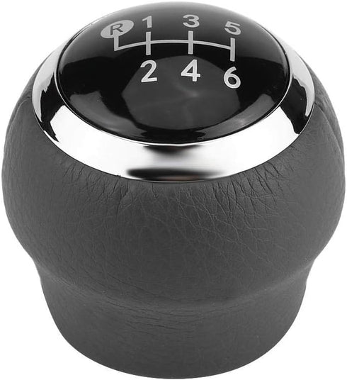 Keenso 6 Speed Gear Shift Knob Head Ball Black Manual Gear Stick Shift Level Knob Head Replacement for Toyota Corolla Verso Auris Yaris RAV4 2007-...