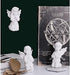Cherubs Angels Resin Garden Statue Figurine, Adorable Angel Sculpture Memorial Statue, Indoor Outdoor Home Garden Decoration (Praying Cherub-Girl)...