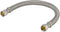 Eastman 12 Inch Flexible Faucet Connector Supply Line, Stainless Steel Braided Hose, 3/8 Inch Compression Outlet x 3/8 Inch Compression Inlet Conn...