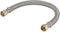 Eastman 16 Inch Flexible Faucet Connector Supply Line, Stainless Steel Braided Hose, 3/8 Inch Compression Outlet x 3/8 Inch Compression Inlet Conn...
