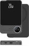 Fast Charging Magnetic Power Bank Wireless Charging Type C Quick Charge Support and Lightning Cable Compatible Port, LED Display Ultra Slim High C...