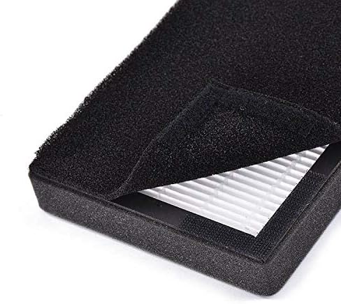 True HEPA Filter B Replacement Compatible with GermGuardian Air Purifier FLT4825 AC4825 AC4300 AC4800 AC4900 AC4850 Pure Guardian AP2200CA, Black ...