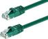 Monoprice 3FT 24AWG Cat5e 350MHz UTP Ethernet Bare Copper Network Cable - Green...