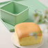 2Pcs Square Shaped Baking Silicone Molds,Food Grade Cake Mould for Cheese Cake Toast Mold Bread Mould Soap Mold Polymer Clay Resin...