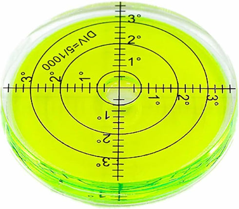Bubble Spirit Level 66MM Degree Marked Surface Circular Level Bubble Measuring Layout Tools...