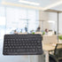 Russian English Keyboard, 7 Inch Rechargeable Ultra Thin Russian Wireless Bluetooth Keyboard for Smart Phone, Tablet Computer, Low Consumption and...