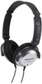 Panasonic Stereo Headphones On Ear Headphones with XBS Port, Integrated Volume Controller and Lightweight Foldable Design - RP-HT227-K (Black & Si...