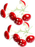 BESTOYARD 12PCS Mini Foam Mushroom Miniature Figurines for Garden Ornament Flower Pots Bonsai Micro Landscape Decor (Red)...