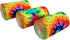 3" Tie Dye Swirl Pattern Printed 5 Yards White Grosgrain Ribbon...