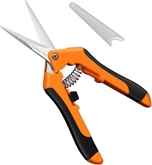 Hand Pruner? Pruning Shear?Garden clippers, snip scissors, ratchet pruning shears, work 3 times easier, gardening tools, sharp garden scissors, ar...
