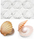 Cake Mold Shell Shaped Silicone Baking Cookie Biscuit Mold DIY Bakeware Pan Mould Kitchen Accessories (Shell J_11.8 X6.8 X1 inch)...