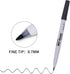TWOHANDS Wet Erase Markers Ultra Fine Tip,0.7mm,Low Odor,Extra Fine Point,Black,Whiteboard Markers for Office,Home,or Planning Dry Erase Board,207...