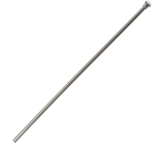 Westbrass R124-07 3/8" x 20" Flat Head Toilet Supply Riser, 1-Pack, Satin Nickel...