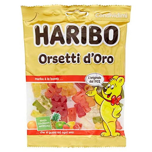 Haribo Gold Bears Gummi Candy 200 g...