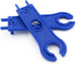 2Pcs Blue Home Improvement Tools 2Pcs Solar Panel MC4 Connector Spanner Wrench Quick Connect Disconnect Tool Hand Tools Multi Handyman Tool Multit...