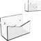 Acrylic Mail Sorter , Smile Mail Holder File Organizer Letter Sorter Holder for Desk or Wall (1PC, Clear)...
