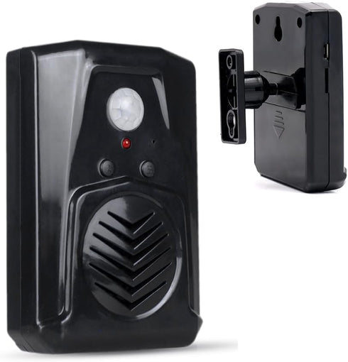 Replaceable Voice Motion Sensor PIR Infrared Sound Player Haunted House Scream Box Speaker with USB Download Function Christmas MP3 Horror Happy M...