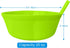 Cereal Bowls with Straws for Kids Bowls with Straw for Cereal Childrens Bowls with Straw Built in for Kids Plastic Straw Bowls for Toddlers Dishwa...