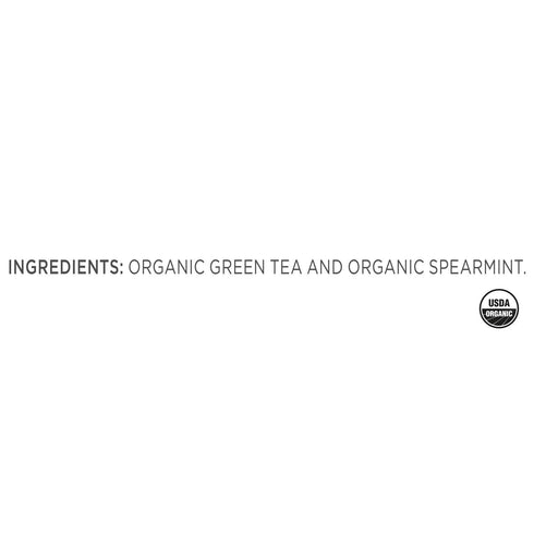 Tea Forte Moroccan Mint Premium Organic Loose Leaf Caffeinated Green Tea Blend Canister, Makes 35-50 Cups...