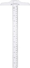 Junior T-Square Plastic Transparent T-Ruler 30cm/ 12 Inch for Drafting & Art Framing 1pc...