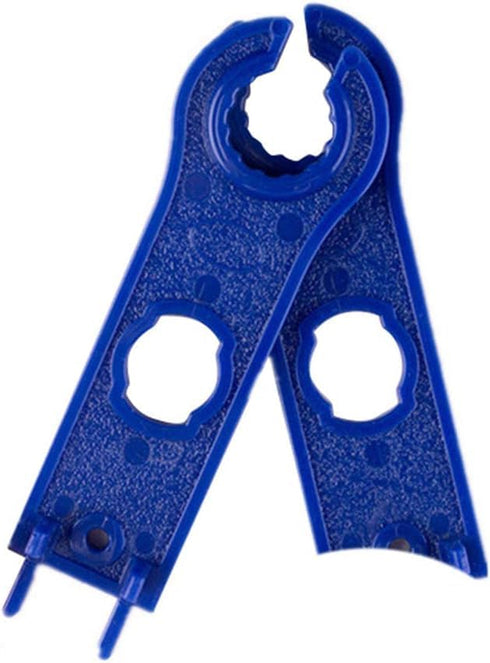 2Pcs Blue Home Improvement Tools 2Pcs Solar Panel MC4 Connector Spanner Wrench Quick Connect Disconnect Tool Hand Tools Multi Handyman Tool Multit...