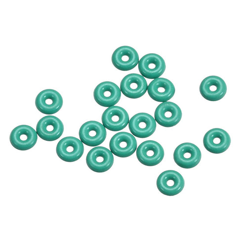 uxcell Fluorine Rubber O-Rings, 4mm OD 1mm ID 1.5mm Width FKM Seal Gasket for Machinery Plumbing, Green, Pack of 20...