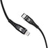 Cummins Lightning(R) to Type C(R) USB Braided Flex Cable and Wrap Attachment 4ft CMN4705......