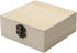 Cuboid 4.72"x4.72" Unfinished Wooden Box Natural Pine Wood DIY Craft Wooden Boxes with Lid for Storage Crafts...