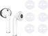 (Fit in Case)Silicone Protecitve Tips Ear Skins and Covers Replacement Anti Slip Soft eartips Compatible with Apple AirPods 1 & 2 or EarPods Headp...