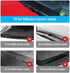 ASLAM Wiper Blade Refills 28"+28" for Honda Mitsuba Beam Wiper Blades,Cut to Size(2 Pairs)...