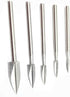 5pcs Engraving Drill bit Set Wood Crafts Grinding Woodworking Tool with 1/8” Shank,Wood Carving Tools Universal fits for Rotary Tools...