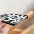 Abbery Designed for iPhone 13 Mini Case Cow Print, Clear with Design Cow Pattern Cute Durable Silicone TPU Sturdy Shockproof Protective Woman Girl...