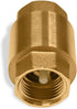 One Way Check Valve 1/2" Female Backflow Preventer, Check Valve for Repair NPT Female Thread Brass Float Reinforced - 0,5 inch Float Brass For Plu...