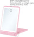 Pocket Mirror, 1X/3X Magnification LED Compact Travel Makeup Mirror with Light for Purse, 2-Sided, Portable, Folding, Handheld, (Rechargeable, 5.1...