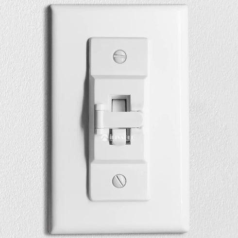 Light Switch Guard, ILIVABLE Optional Wall Plate Cover Switch ON or Off Protects Your Lights or Circuits from Being Accidentally Turned On or Off ...
