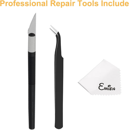 Back Rear Camera Glass Lens Replacement for iPhone 13 Pro and iPhone 13 Pro Max with Reparing Tool...