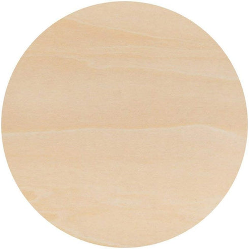 Wooden Circles 2 x 1/4 Inch Wooden Discs - 25 Pieces Ready to Paint and Decorate- Wood Burning -Jewelry Making, Crafts and DIY Projects - Easy to ...
