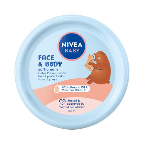Nivea Baby Soft Cream 200 ml / 6.7 oz...