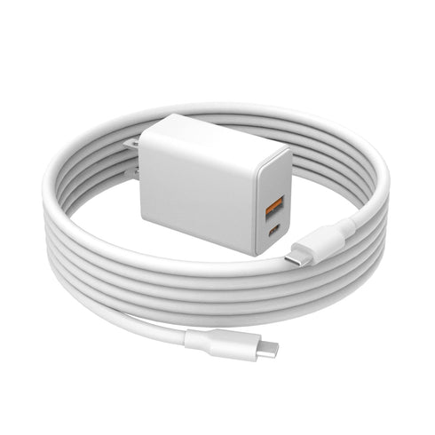 30W USB-C Charger Fit for DJI Mini-2-SE, Mini-4-Pro, Mini 3 Pro, Mini 2, Mini 3, 4, Osmo Pocket 3, Avata, Mini SE Fast Charging,Dual Port Type C W...
