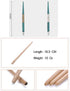 Professional Manga Gothic Pen Dip Pen Calligraphy Drawing Pen Kit, 7 Pen Holders Handles, 12 Nibs (7 Fountain Pen Nib, 5 Flat Nib) - 7 Pcs C...