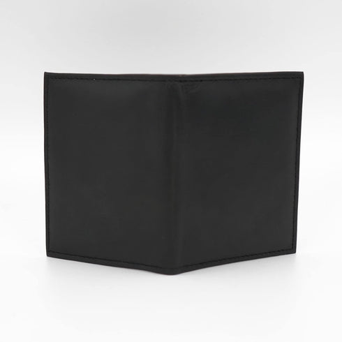 2 ID Leather Bifold License Holder (Black RFID Napa)...