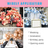 Balloon Decorating Tape Strip for Ballon Arch Garland Kit 2 Rolls 32.8 Feet, 400 Pcs Glue Dots Point Stickers for Wedding Birthday Party (Double H...