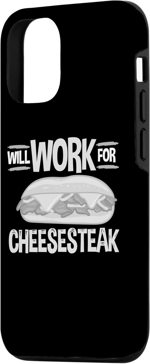 iPhone 15 Cheesesteak Philly Funny Philadelphia Food Recipe Case...