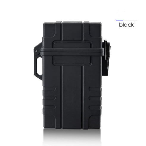 Waterproof Cigarette Case with Lighter, Full Pack 20 Regular Holder Electric Lighter USB Rechargeable, Windproof Flameless for Outdoor Adventures ...