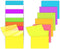 iKyce 8 Pads Transparent Sticky Notes & 6 Pads Non-Transparent Sticky Notes? 3 x 3 in Clear Self-Stick Pads & Paper Sticky Notes, 50 Sheets Per Pa...