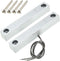 Home Security Wired Rolling Door Contact Magnetic Reed Switch MC-58 Alarm Sensor Magnetic Switch with 2 Wires for N.C. Applications...