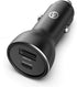 PD Compatible with iPhone 12/13/14 Car Charger - Apple Certified USB C to Lightning Cable (Ultra-Fast Charging) Dual Port Vehicle Adapter for iPho...